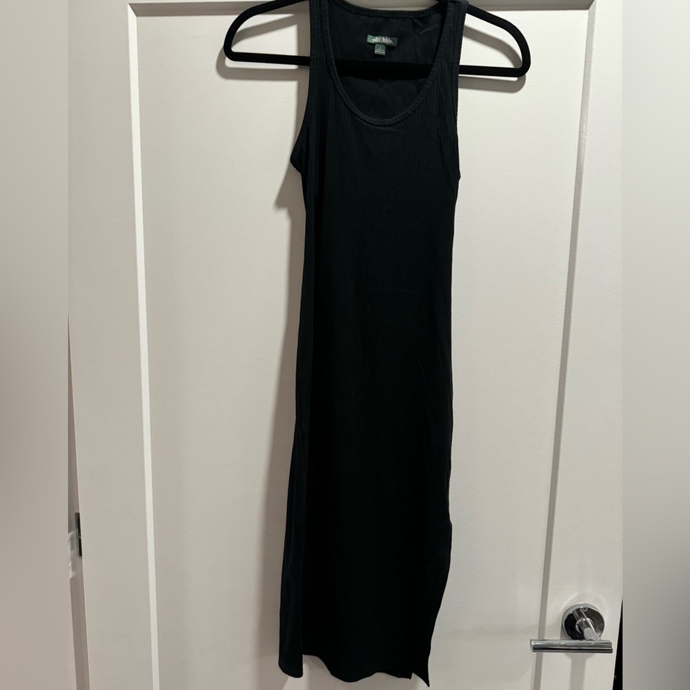 Black casual dress